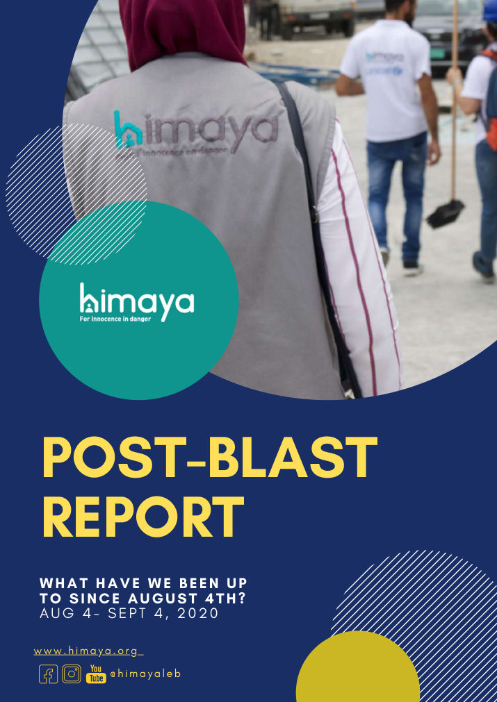 Beirut Blast Response – 1-Month Update — cover