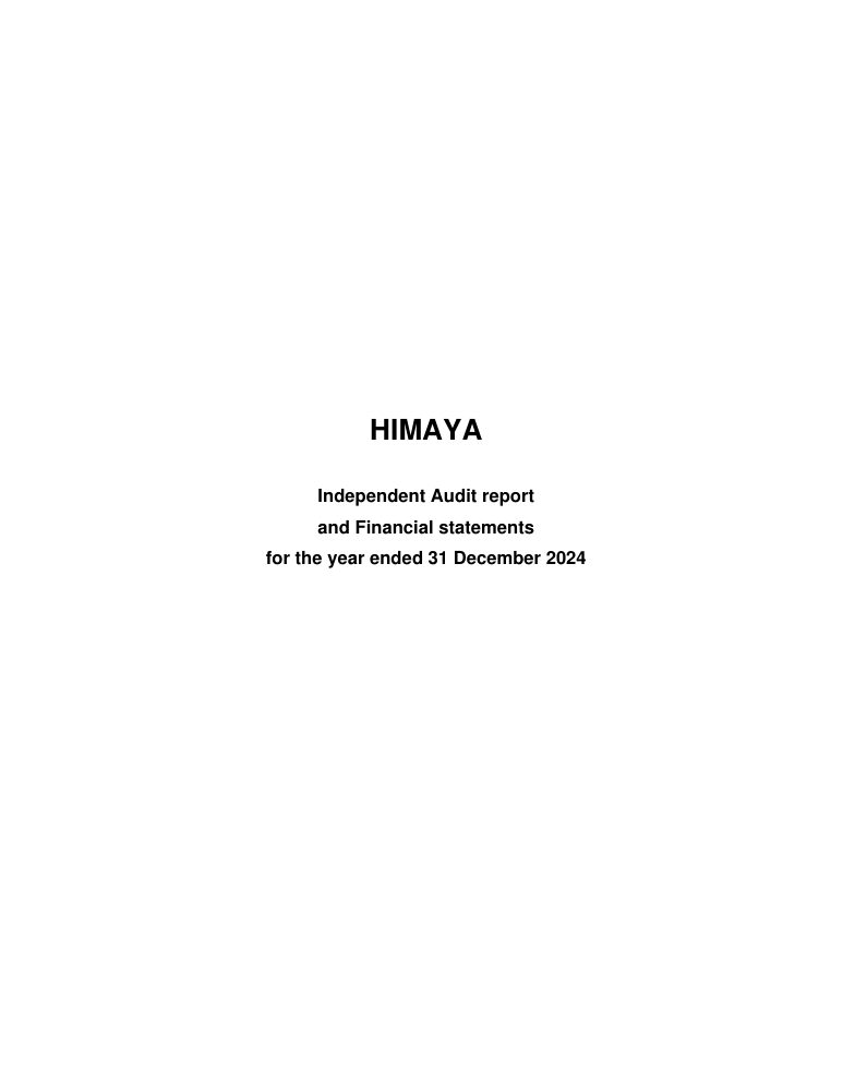 Financial Report 2024 — cover